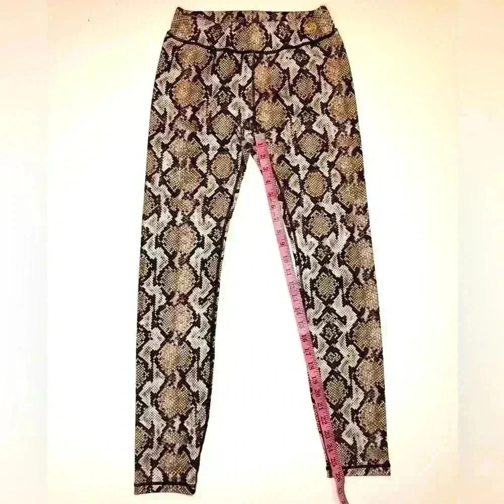 Michael Kors Womens Animal Print Leggings Size XS